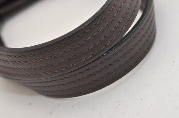 Authentic GUCCI Vintage Shoulder Tote Bag GG Canvas Leather 113019 Brown 6841J