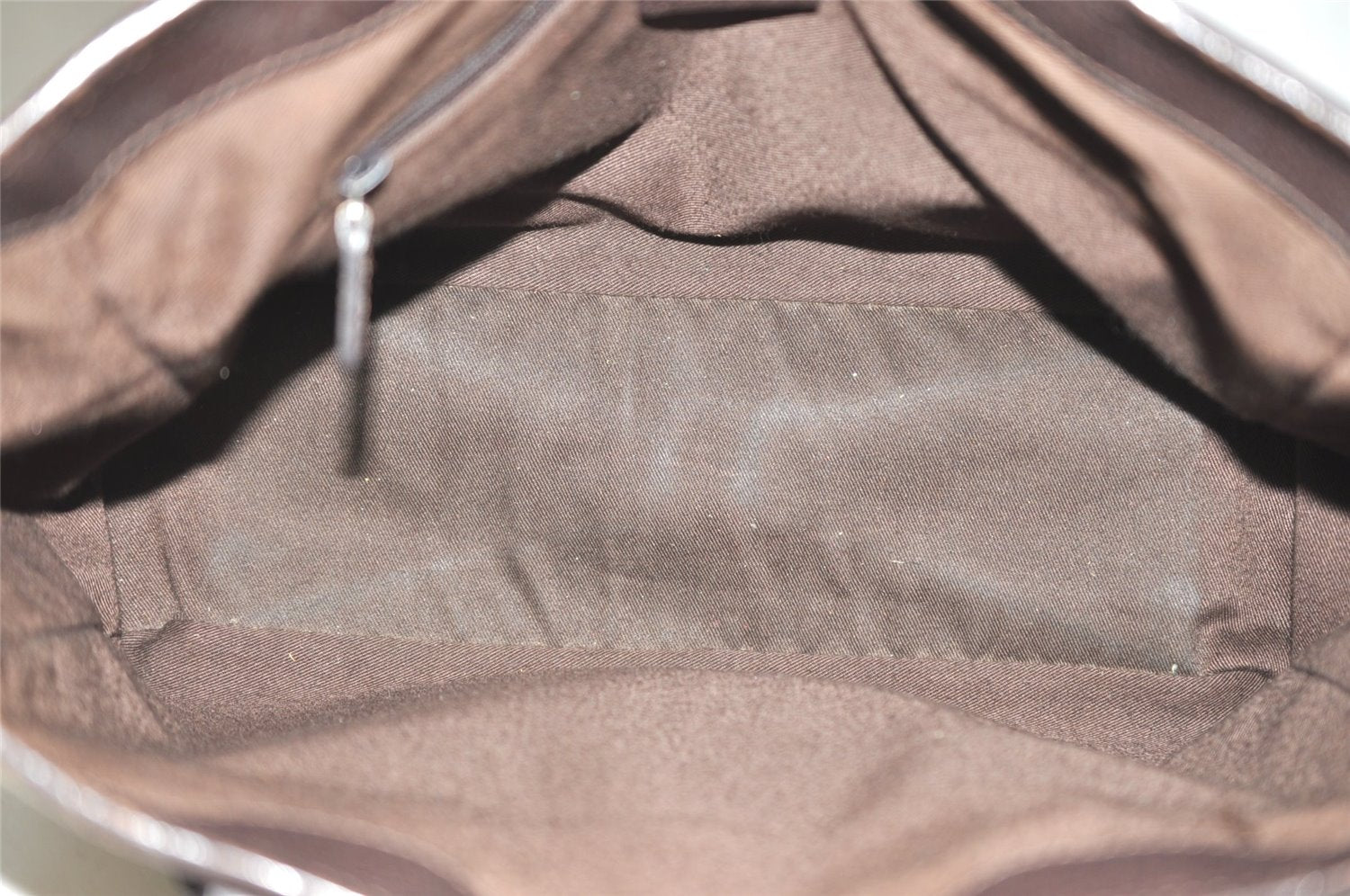 Authentic GUCCI Vintage Shoulder Tote Bag GG Canvas Leather 113019 Brown 6841J