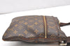 Authentic Louis Vuitton Monogram Pochette Valmy M40524 Shoulder Cross Bag 6841K