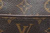 Authentic Louis Vuitton Monogram Pochette Valmy M40524 Shoulder Cross Bag 6841K