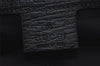 Authentic GUCCI Sherry Line Tote Bag GG Canvas Leather 137396 Black 6842J