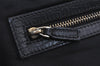 Authentic GUCCI Sherry Line Tote Bag GG Canvas Leather 137396 Black 6842J