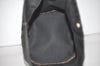 Authentic FENDI Vintage Nylon Leather Hand Tote Bag Purse Black 6843I