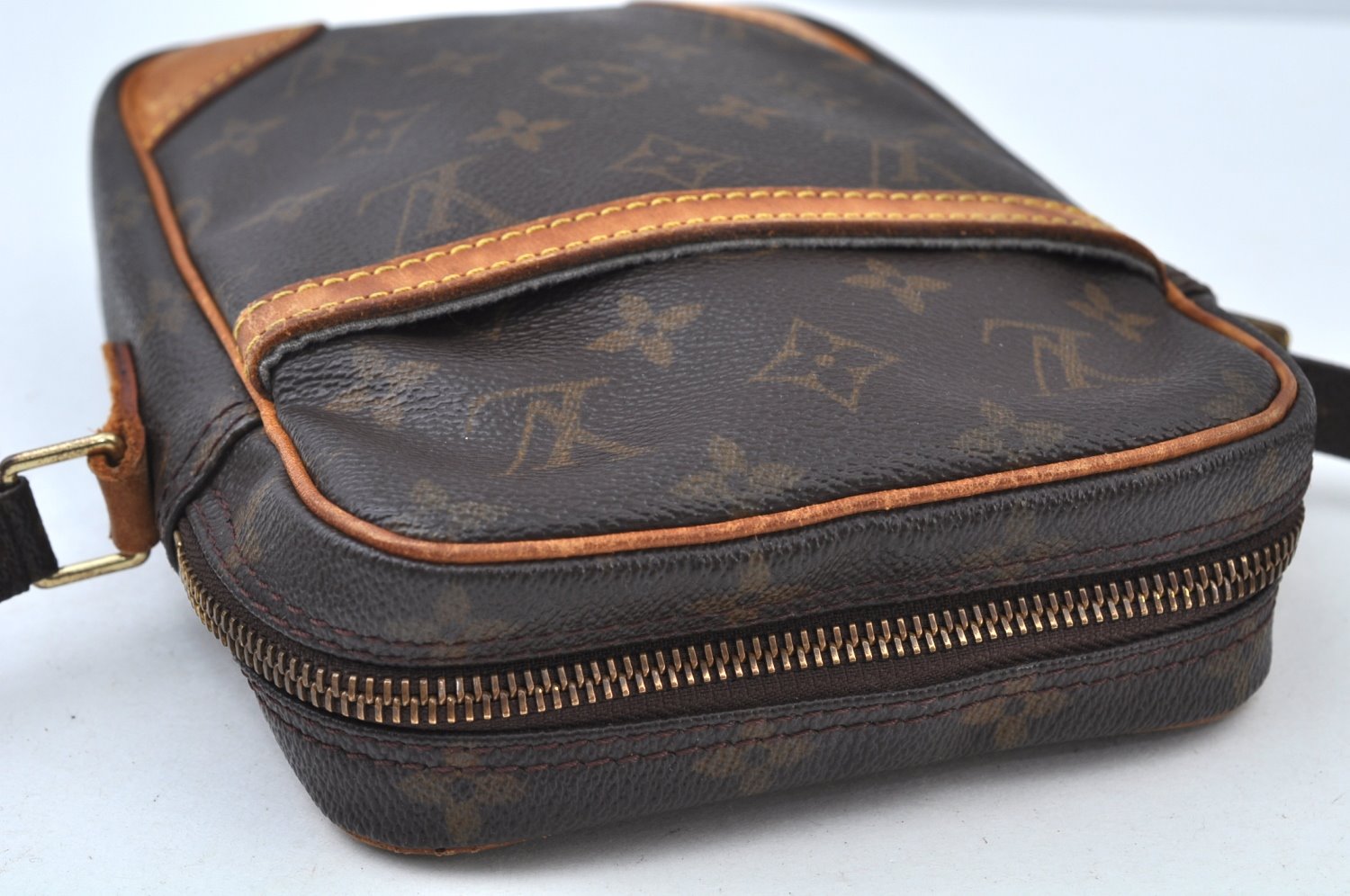 Authentic Louis Vuitton Monogram Danube Shoulder Cross Body Bag M45266 LV 6844H
