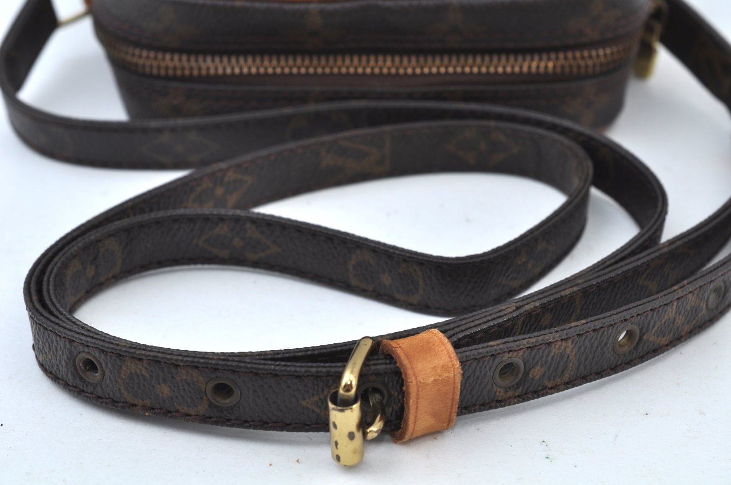 Authentic Louis Vuitton Monogram Danube Shoulder Cross Body Bag M45266 LV 6844H