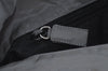 Authentic PRADA Nylon Tessuto Leather Plastic Shoulder Bag Purse Gray 6847I