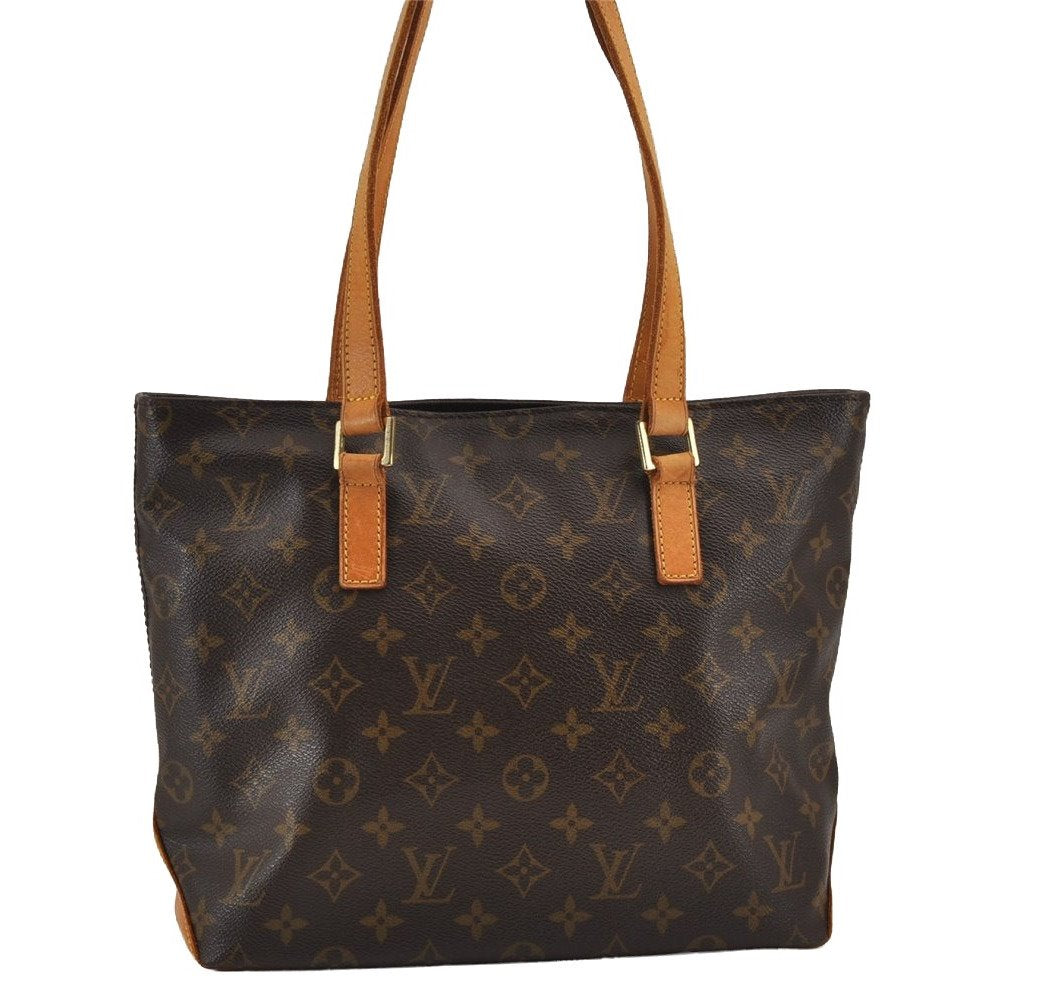 Authentic Louis Vuitton Monogram Cabas Piano Shoulder Tote Bag M51148 LV 6847J