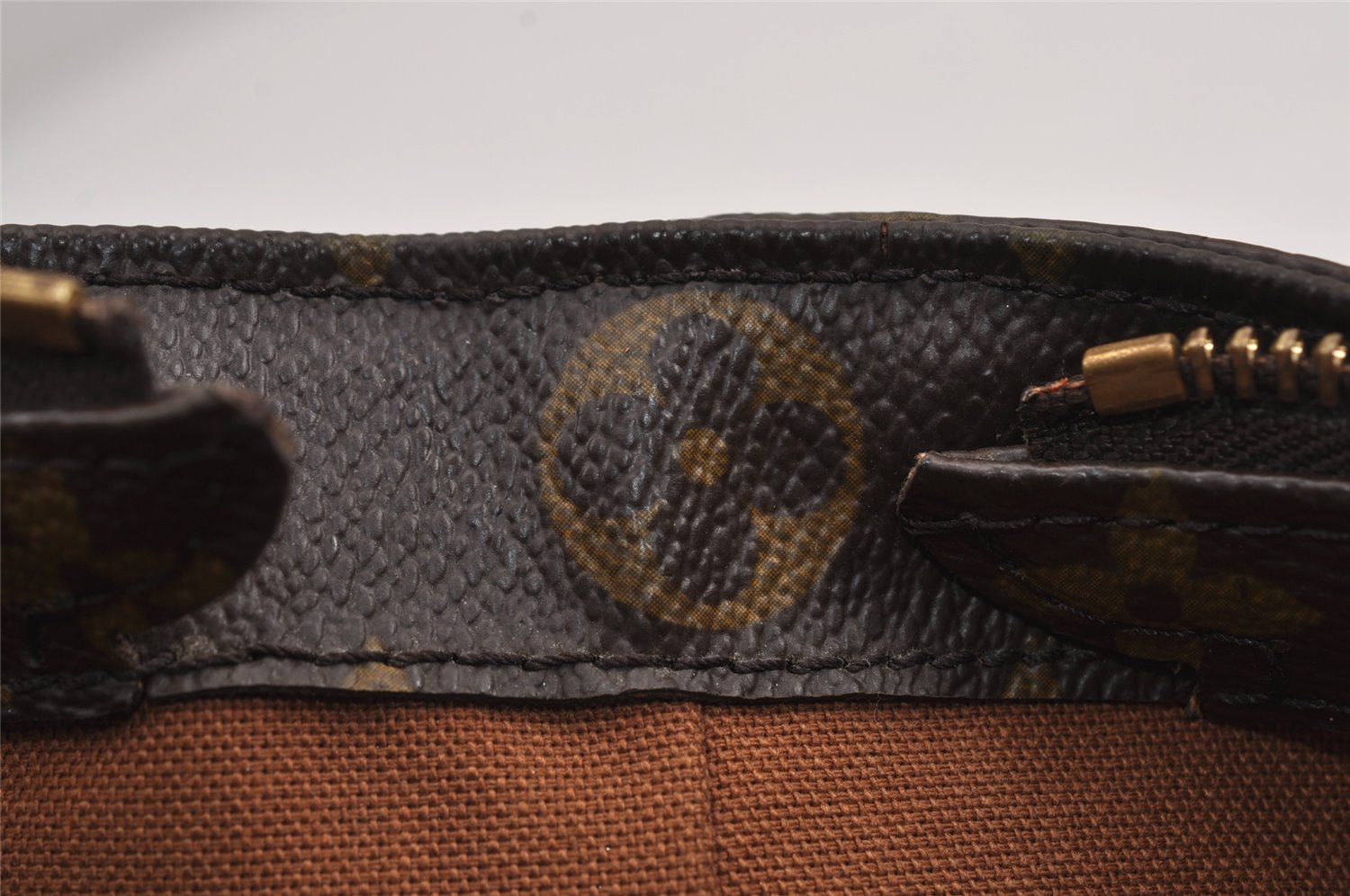 Authentic Louis Vuitton Monogram Cabas Piano Shoulder Tote Bag M51148 LV 6847J