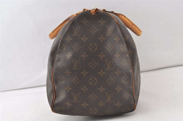 Authentic Louis Vuitton Monogram Keepall 45 Travel Boston Bag M41428 LV 6848K