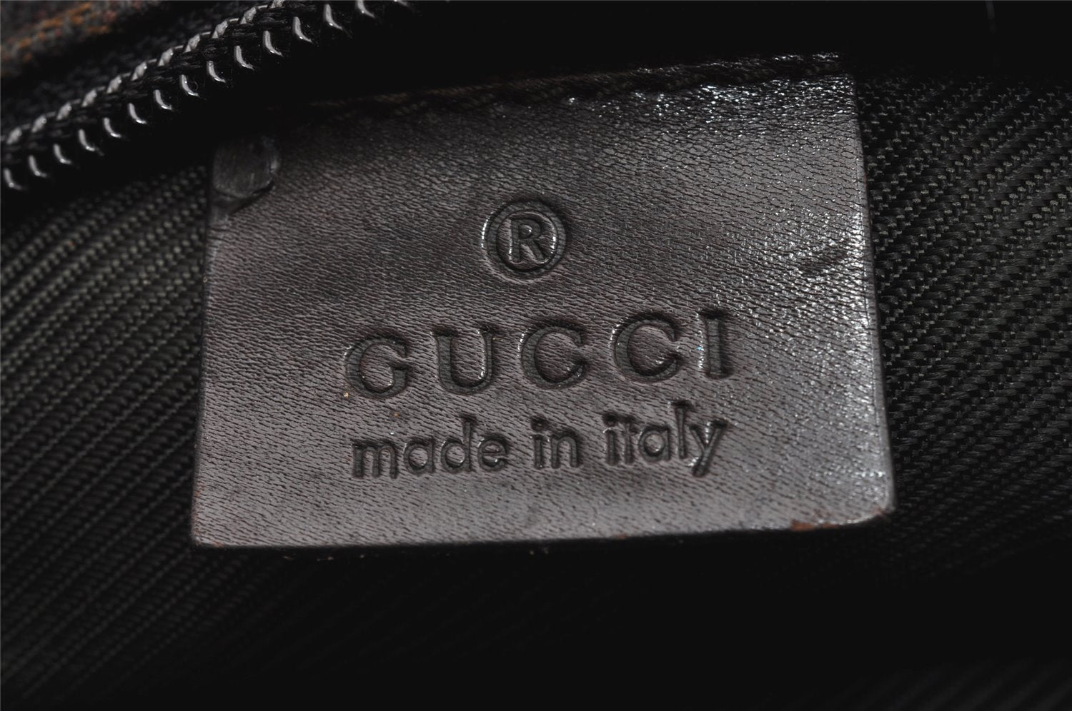 Authentic GUCCI Shoulder Tote Bag Purse GG Canvas Leather 28893 Brown 6849I