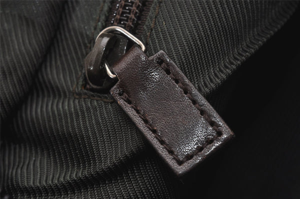 Authentic GUCCI Shoulder Tote Bag Purse GG Canvas Leather 28893 Brown 6849I