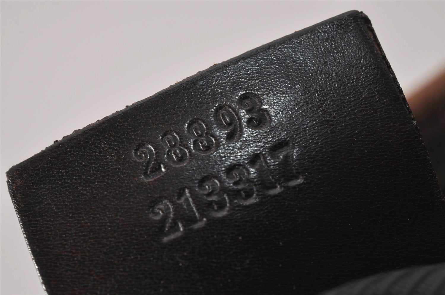 Authentic GUCCI Shoulder Tote Bag Purse GG Canvas Leather 28893 Brown 6849I