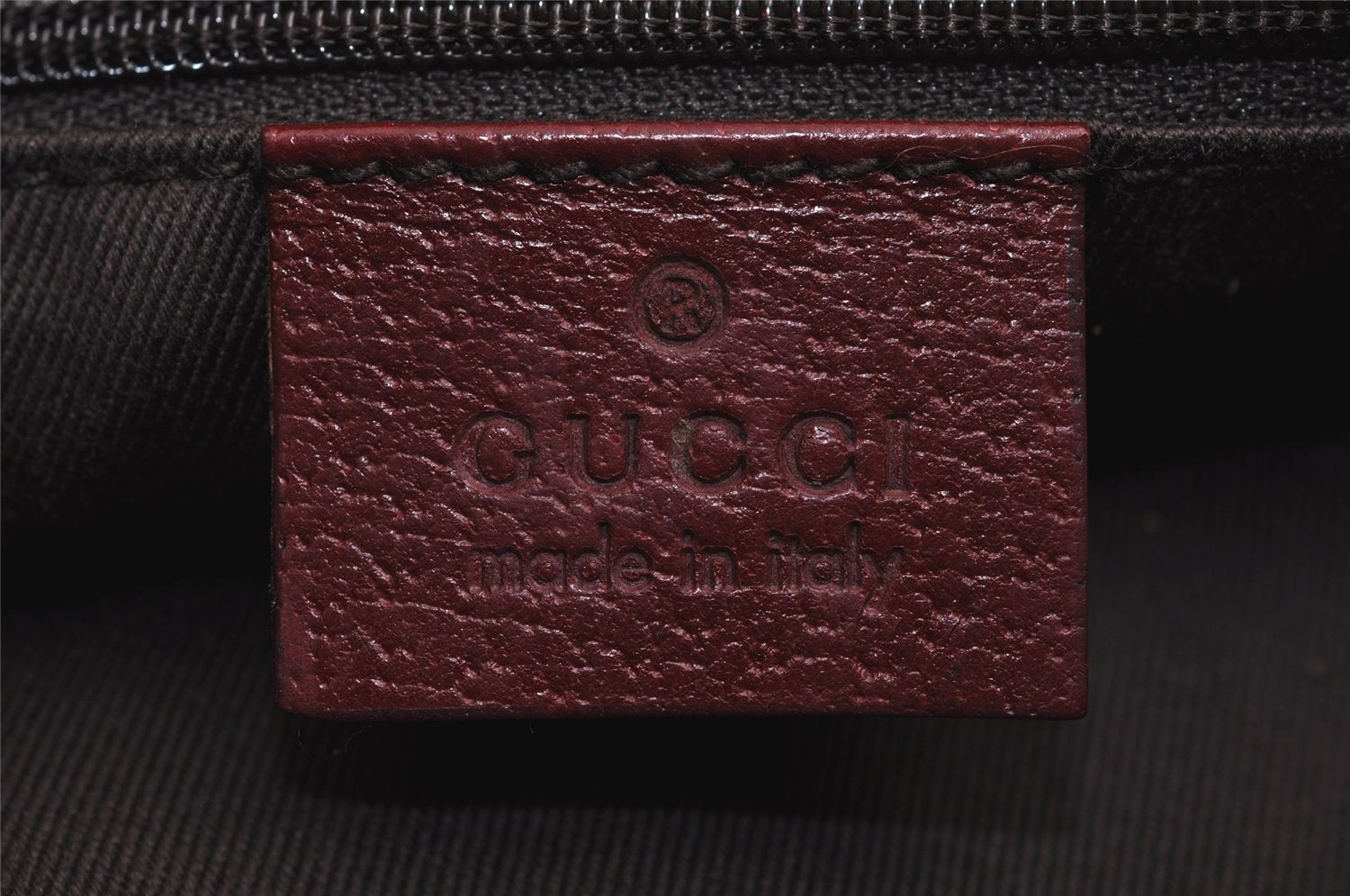 Authentic GUCCI Shoulder Cross Body Bag GG Canvas Leather 113013 Brown 6852J