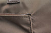 Authentic PRADA Nylon Tessuto Leather Tote Hand Shoulder Bag Khaki Junk 6852K