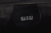 Authentic GUCCI Interlocking G 2Way Hand Bag Purse Enamel Black Junk 6853I