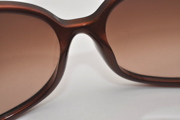 Authentic FENDI Zucca Vintage Sunglasses Plastic FS427AF Brown 6854J