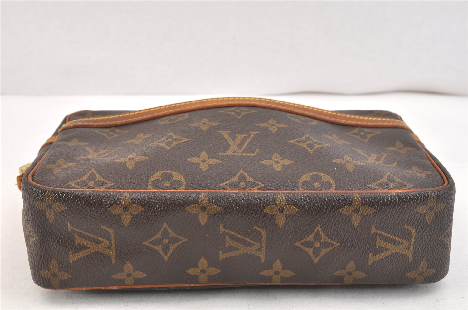 Authentic Louis Vuitton Monogram Compiegne 23 Clutch Hand Bag M51847 LV 6854K