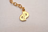 Authentic Christian Dior Gold Tone Chain Pendant Necklace CD 6855J