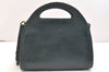 Authentic OLD COACH Vintage 2Way Shoulder Hand Bag Purse Leather Green 6856K