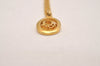 Authentic Christian Dior Gold Tone Chain Pendant Necklace CD 6860J