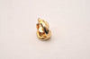 Authentic Christian Dior Clip-On Earrings Rhinestone Gold Plated CD 6861J