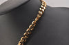 Authentic Christian Dior Gold Tone Bijou Chain Pendant Necklace CD 6862J