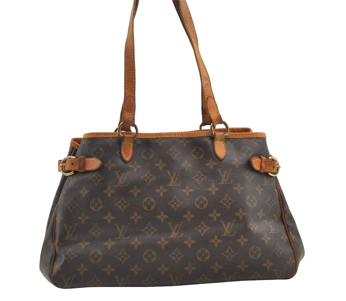 Authentic Louis Vuitton Monogram Batignolles Horizontal Tote Bag M51154 LV 6870J