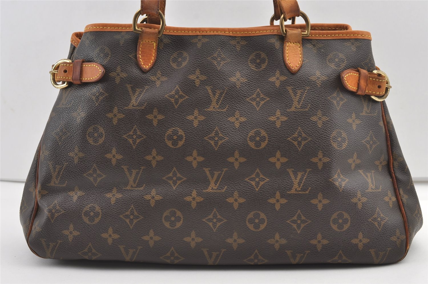 Authentic Louis Vuitton Monogram Batignolles Horizontal Tote Bag M51154 LV 6870J
