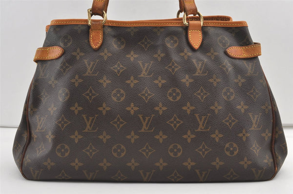 Authentic Louis Vuitton Monogram Batignolles Horizontal Tote Bag M51154 LV 6870J