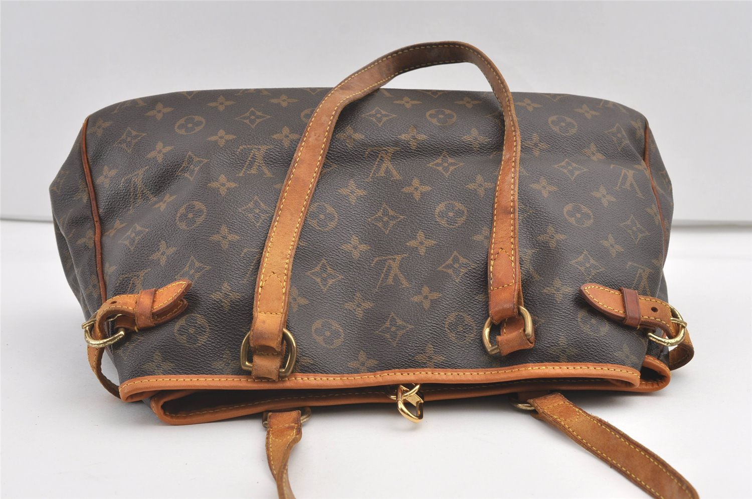 Authentic Louis Vuitton Monogram Batignolles Horizontal Tote Bag M51154 LV 6870J