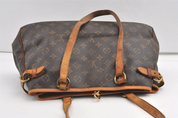 Authentic Louis Vuitton Monogram Batignolles Horizontal Tote Bag M51154 LV 6870J