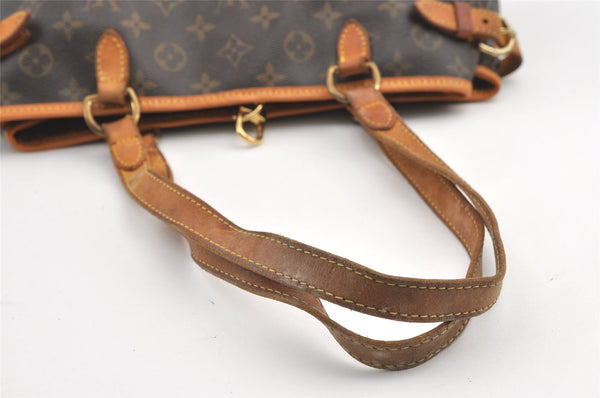 Authentic Louis Vuitton Monogram Batignolles Horizontal Tote Bag M51154 LV 6870J