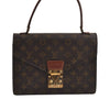 Authentic Louis Vuitton Monogram Concorde Hand Bag Purse M51190 LV 6872J