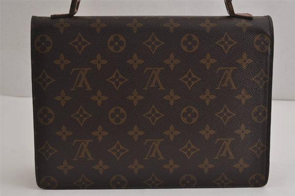 Authentic Louis Vuitton Monogram Concorde Hand Bag Purse M51190 LV 6872J
