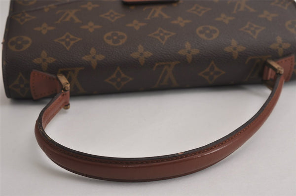 Authentic Louis Vuitton Monogram Concorde Hand Bag Purse M51190 LV 6872J
