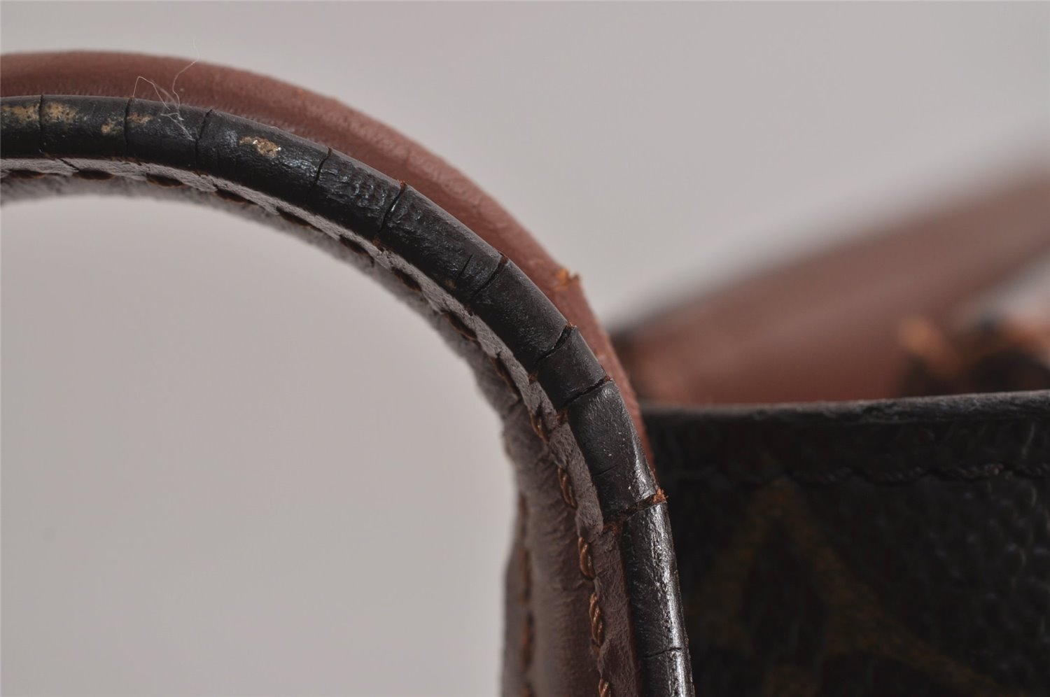 Authentic Louis Vuitton Monogram Concorde Hand Bag Purse M51190 LV 6872J