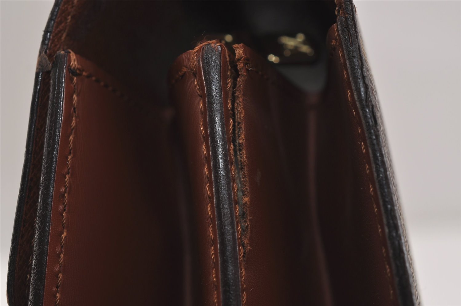 Authentic Louis Vuitton Monogram Concorde Hand Bag Purse M51190 LV 6872J