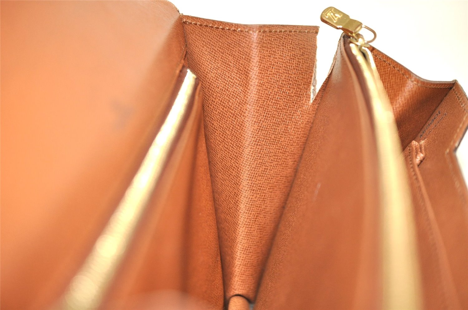 Authentic Louis Vuitton Monogram Concorde Hand Bag Purse M51190 LV 6872J