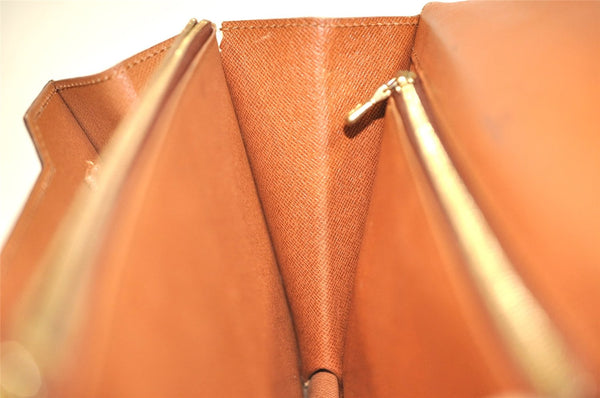 Authentic Louis Vuitton Monogram Concorde Hand Bag Purse M51190 LV 6872J