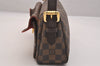 Authentic Louis Vuitton Damier Ravello GM Shoulder Cross Bag N60006 LV 6873J