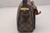 Authentic Louis Vuitton Damier Ravello GM Shoulder Cross Bag N60006 LV 6873J