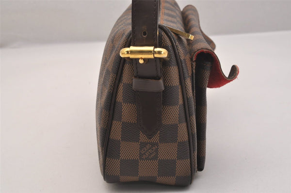 Authentic Louis Vuitton Damier Ravello GM Shoulder Cross Bag N60006 LV 6873J
