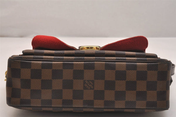 Authentic Louis Vuitton Damier Ravello GM Shoulder Cross Bag N60006 LV 6873J