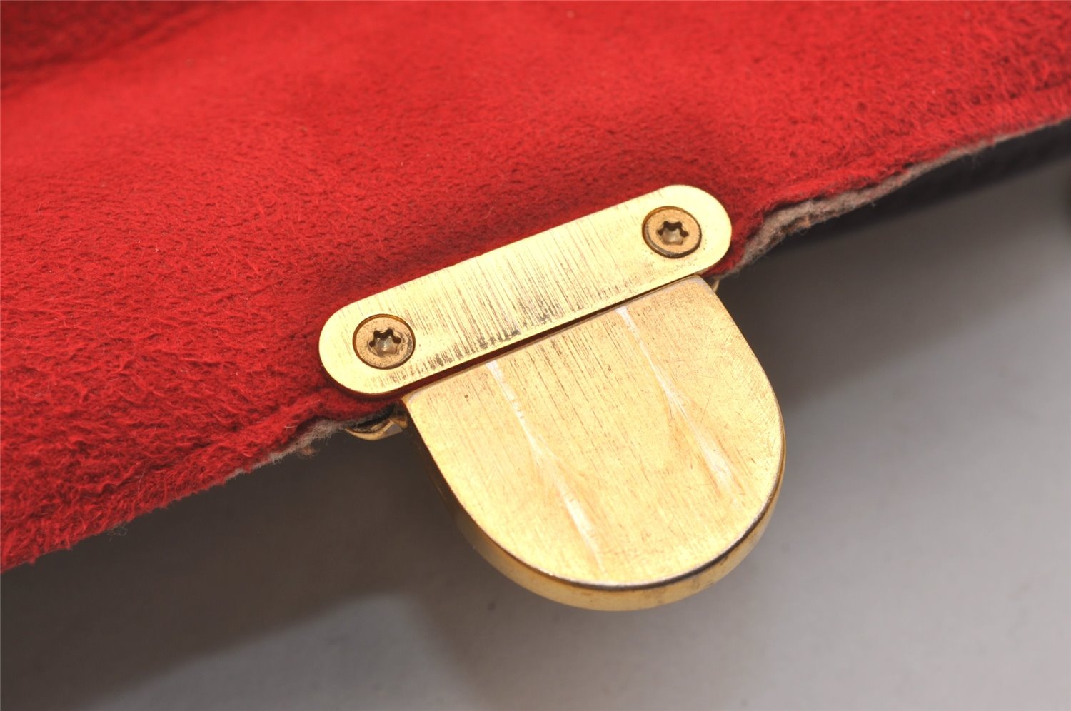 Authentic Louis Vuitton Damier Ravello GM Shoulder Cross Bag N60006 LV 6873J