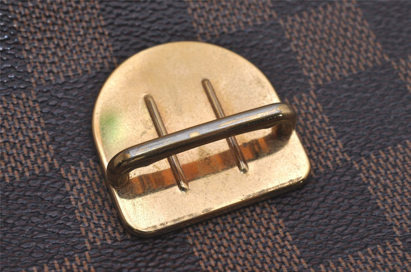 Authentic Louis Vuitton Damier Ravello GM Shoulder Cross Bag N60006 LV 6873J