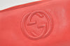 Authentic GUCCI SOHO Long Wallet Purse GG Tassel Leather 308280 Orange 6873K