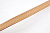 Authentic Louis Vuitton Vintage Leather Shoulder Strap Beige 60cm 23.6" LV 6876K