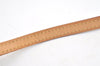 Authentic Louis Vuitton Vintage Leather Shoulder Strap Beige 60cm 23.6" LV 6876K