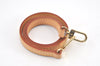 Authentic Louis Vuitton Vintage Leather Shoulder Strap Beige 60cm 23.6" LV 6876K