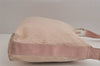 Authentic Christian Dior Trotter Shoulder Cross Bag Canvas Leather Pink 6877J